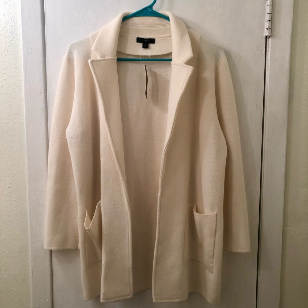 Sophie open front sweater blazer